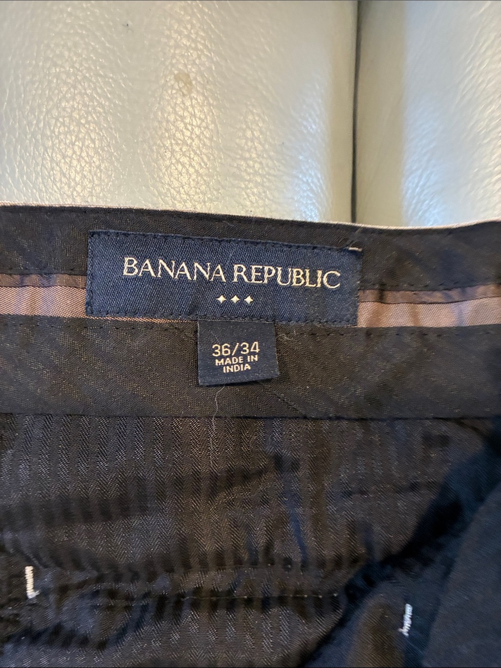 Banana Republic Men's Navy-Black Dress Pants